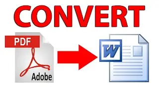 Pdf Belgenin Word Belgesine Çevrilmesi