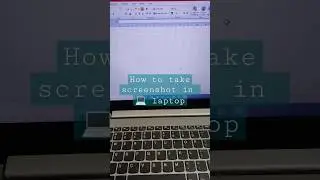 How to take screenshot in laptop 💻#computerlearning #ytshorts #shorts #shortcutkeys