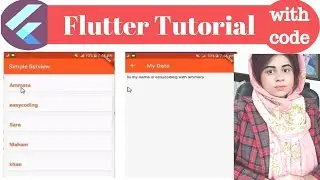 How to pass listview data to other page in flutter | Passing data to next page flutter 2023 update
