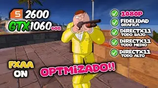 Ryzen 5 2600 Gtx1060 (OPTIMIZADO) Test en FORTNITE 2024