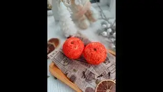 Зефир новогодний мандарин