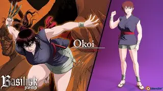 Okoi - (Basilisk) - Character Modeling - Blender 2.93.4