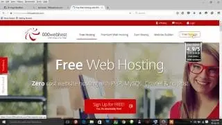 how to create and upload file in 000webhost.com