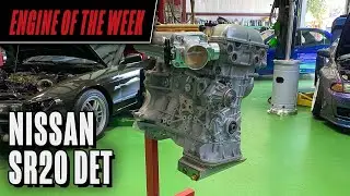 Turbocharged Nissan SR20 DET Engine