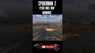 Peter Tries New Webwings in Sandman Boss Battle Spiderman2 #shorts #spiderman2ps5 #spiderman2
