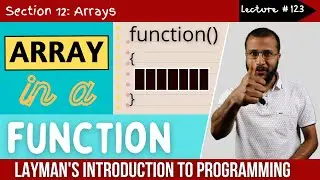 12.3 How to pass array to a function ? | Complete C programming course | Sunil Dhimal
