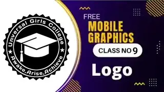 How to Design Logo in Mobile | Class 9 | Logo design tutorial | Graphics Design | Free4u