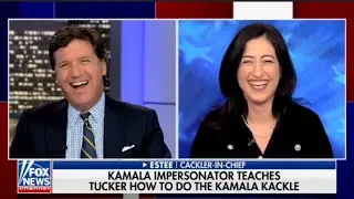 WATCH: Kamala impersonator joins Tucker