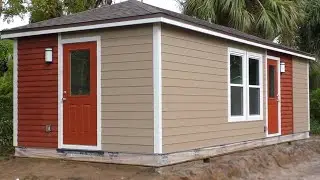 New Florida Building Code Compliant Tiny House by Cornerstone Tiny Home