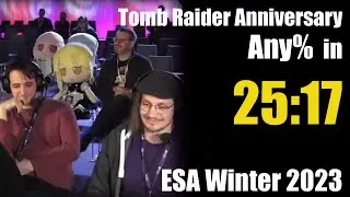 Tomb Raider Anniversary - Any% in 25:17 #esawinter23