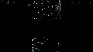 Fireworks effect black screen 
