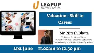 Valuation - From Skill to Career | Leap Up