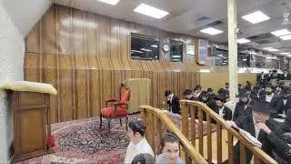 תפילת מנחה עם הרבי שליט