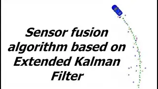 Sensor fusion algorithm based on Extended Kalman Filter