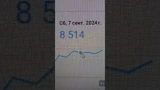 8 514 просмотров было в Субботу 7-ого Сентября 2024 года