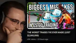 ohnepixel Reacts to "THE WORST TRADES I'VE EVER MADE (LOST $2,000,000)" By Anomaly