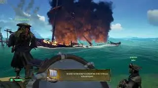 How to Watch Sinking Your Own Ship on the Sea of Thieves