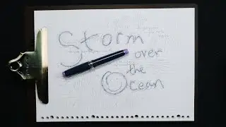 [unboxing] Sailor Professional Gear Storm over the Ocean