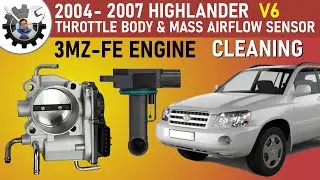 2004 Highlander MAF & TB Cleaning