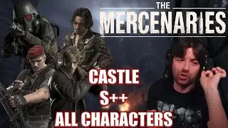 Resident Evil 4 Mercenaries ALL CHARACTERS S++ | CASTLE