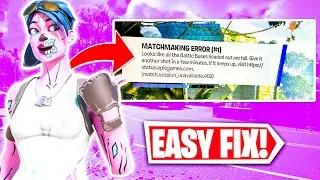 How to Fix Fortnite MatchMaking Error 