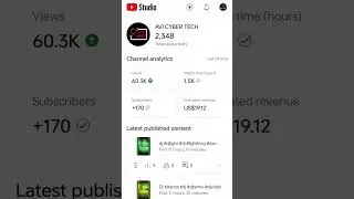 YouTube Earning YouTube Wale Baba Earning #techchampionsupport #youtube #you