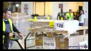 תהליך ליקוט סחורה במרלוג - דוד הובלות מקבוצת ע.ר.ד לוגיסטיקה | חן כליפה לוי - צילומי אוויר