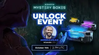 Unlock Mystery Boxes together with CEO Mindaugas - Live Unlock event on October 11th, at 2 PM UTC