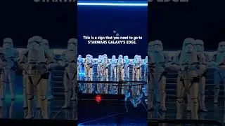 This is a sign that you need to go to STARWARS GALAXY'S EDGE. #starwars #galaxysedge #disneyland