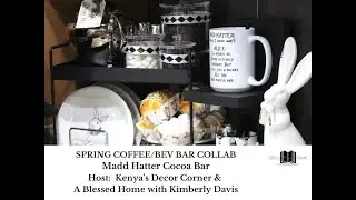 Spring Coffee Beverage Bar Collab 2021:  The Madd Hatter - SPRING INTO 2021 (V5)
