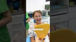 Волшебный момент, не так ли?🥺Посмотрите на реакцию нашей пациентки после снятия брекетов