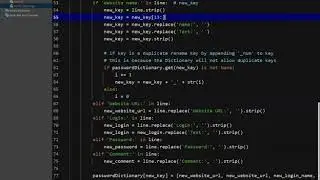 Format Kaspersky export text to import into Keepass using Python