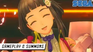 Sakura Kakumei: Hanasaku Otome-tachi - Gameplay +40 Summons - Android/ios