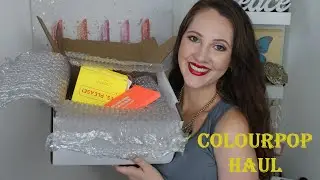 Huge ColourPop Haul! NEW Products