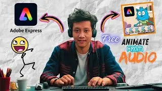 GRATIS !! Cara Membuat Animasi Viral | Adobe Express