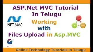 Asp.Net MVC Tutorial in Telugu - How to upload files ( images, documents, video files..) in Asp.Mvc