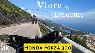 🇦🇱 Moto Tura po Albanskoj Obali ●Vlore - Orikum - Llogara Pass - Dhermi - Gjipe Beach● 🇦🇱