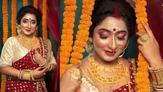 How to make soft photo using camera raw filter in photoshop Hindi tutorial - Bengali Bride Portraits