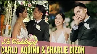 Carlo Aquino at Charlie Dizon Wedding! [BEHIND THE SCENES]