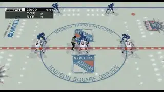 NHL 2004 Rebuild : 1997-1998 MOD ~ Rangers vs Leafs 12/10/1997