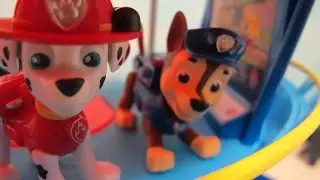 Unboxing Paw Patrol Lookout Playset Nickelodeon Chase And Marshal