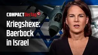 Kriegshexe: Baerbock in Israel