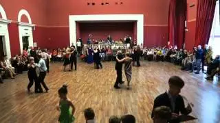 Танго сеньоры (2) Турнир по хастлу и танго День танца ВДНХ 2016.