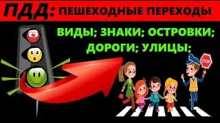 Traffic Regulations/Pedestrian Crossings (Types, Signs, Rules)