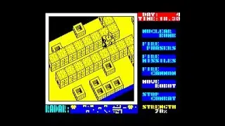 Nether Earth - fast 7days Walkthrough (ZX Spectrum)