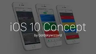 iOS 10 - Concept