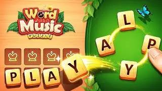 Word Music Puzzle - Crossword  (1 to 80 Levels)Gameplay -VST PLAY GAMERS