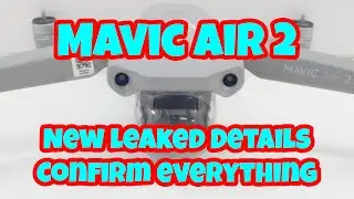 New LEAKED pics and details confirm everything about the Mavic Air 2