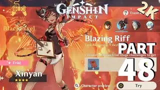 Genshin Impact Gameplay Walkthrough | Xinyan | ios iPhone X | Part 48
