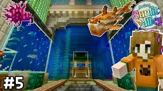 Making a Custom AQUARIUM!!! 🫧 | Sunlit Valley SMP - Ep 05